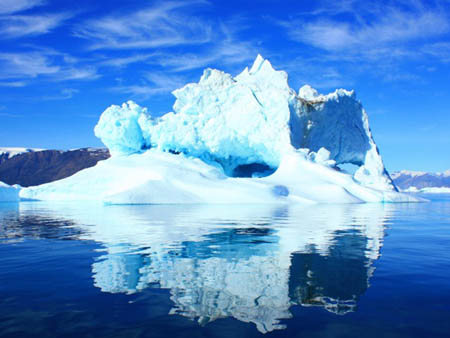 如果北极冰帽完全融化会有多少陆地被淹没