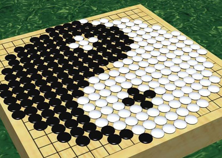 围棋的黑子比白子大吗