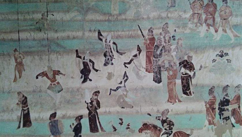 钢管舞可能起源自中国古代杂技