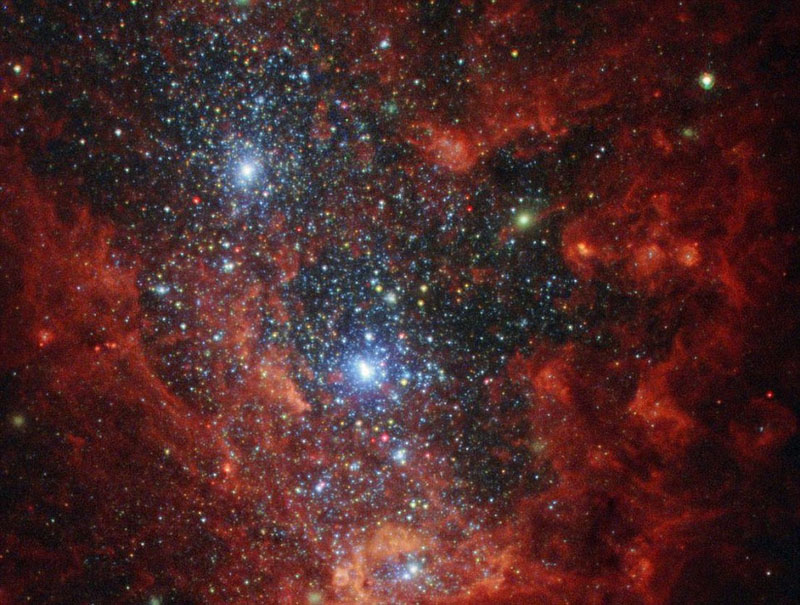 哈勃望远镜拍摄的最美星空 美到窒息