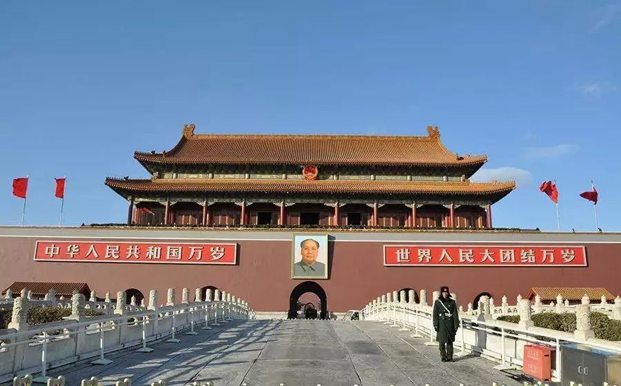 天安门城楼是建国后重新修建的