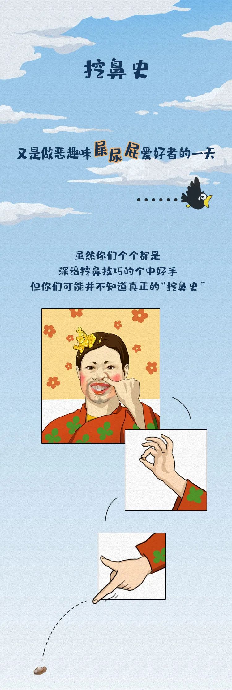 挖鼻屎的历史
