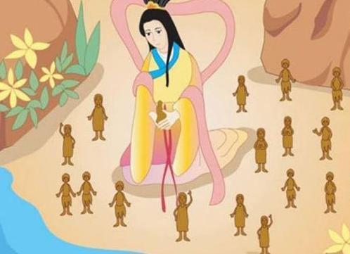 女娲造人的故事